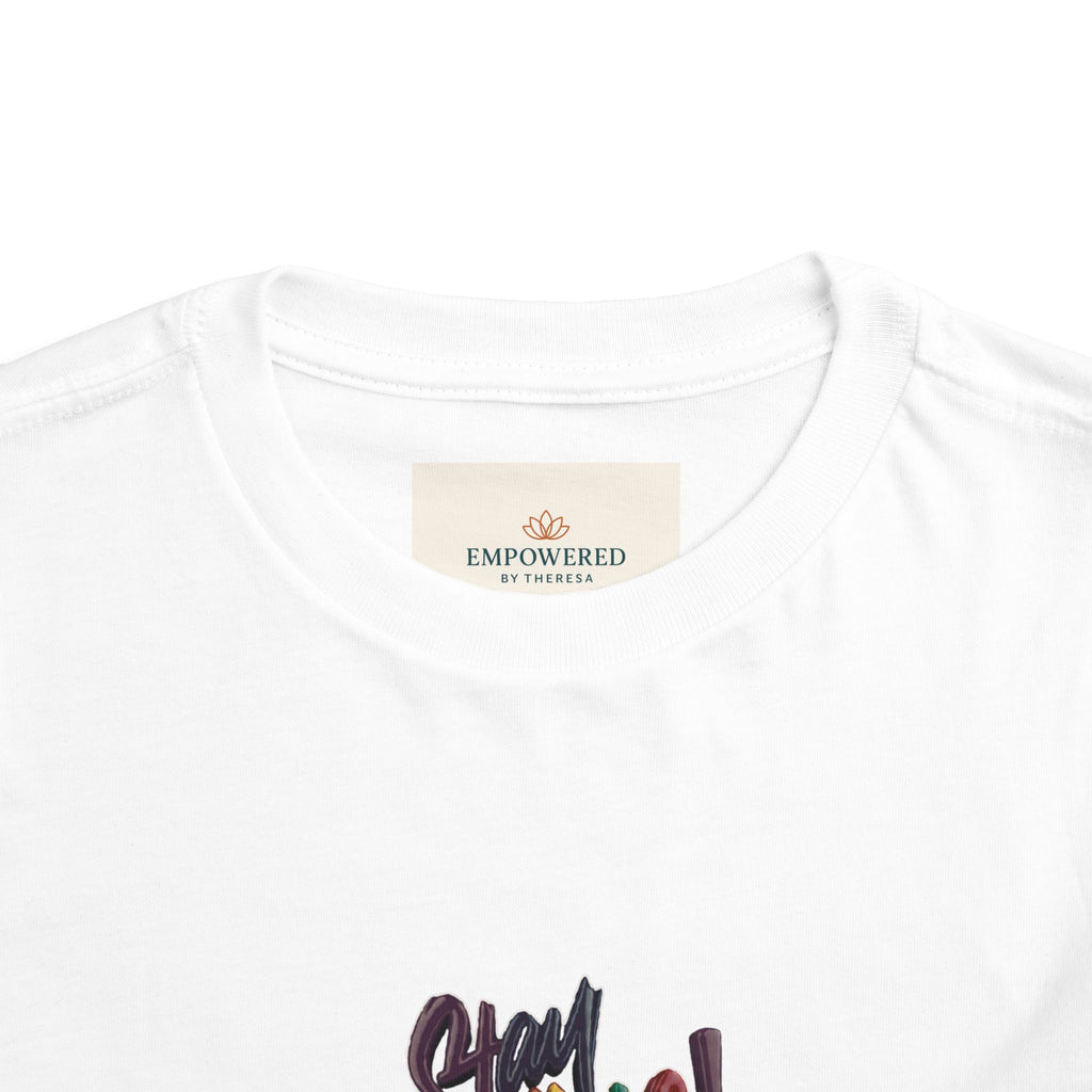 Toddler Tee "Stay Humble" Bear Graphic