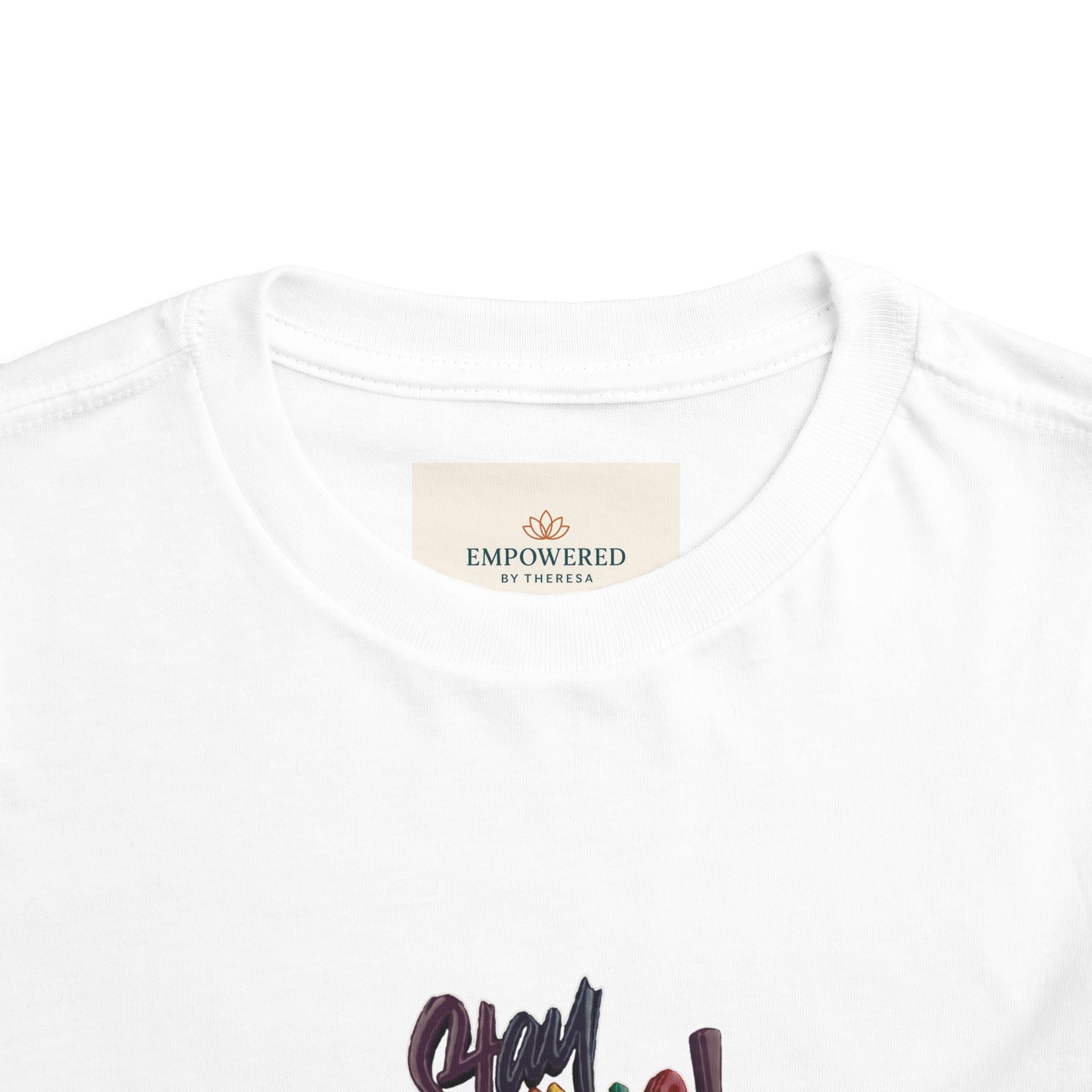 Toddler Tee "Stay Humble" Bear Graphic