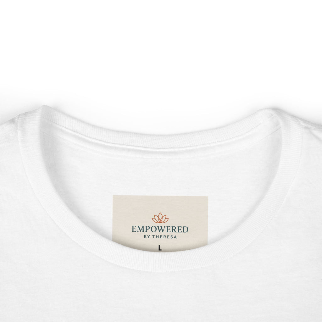 Women's Softstyle Tee — "The Queen Is Me" Empowerment Shirt