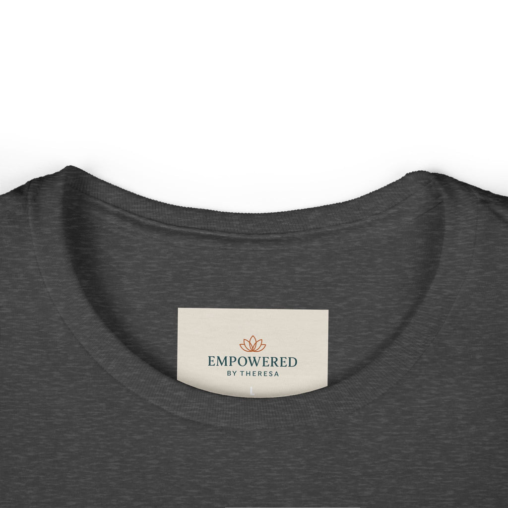 Women's Softstyle Tee — "The Queen Is Me" Empowerment Shirt