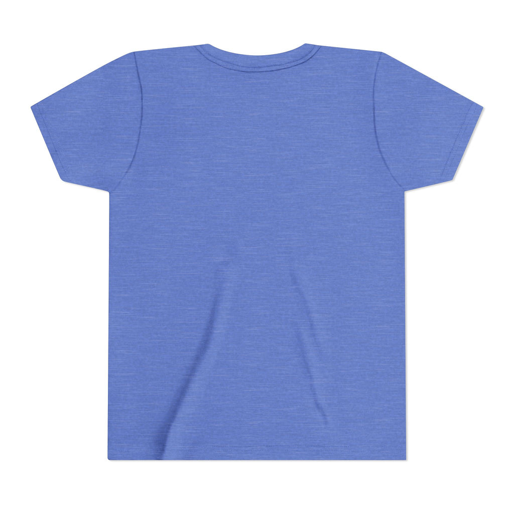 Youth Short Sleeve Tee, Fun Learning Tee for Kids, Back to School Shirt, ABC & 123 Design, Kids Educational Apparel, Birthday Gift Idea